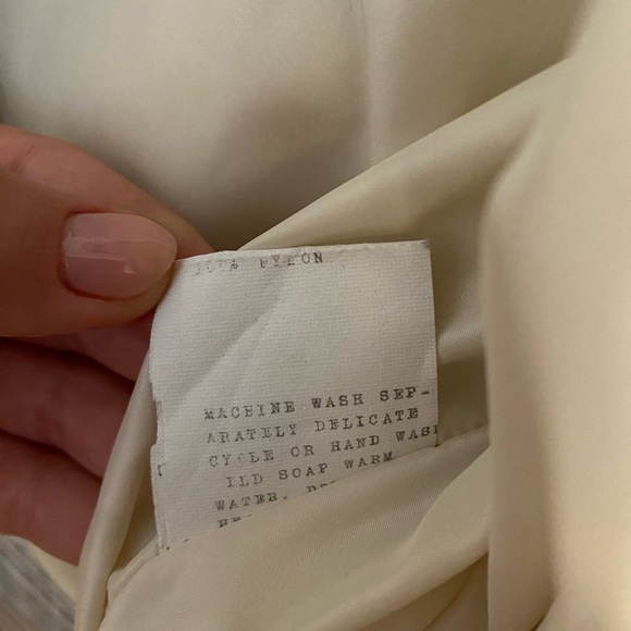 Vintage 1st Down goose down ski jacket with belt - Picture 5 of 6